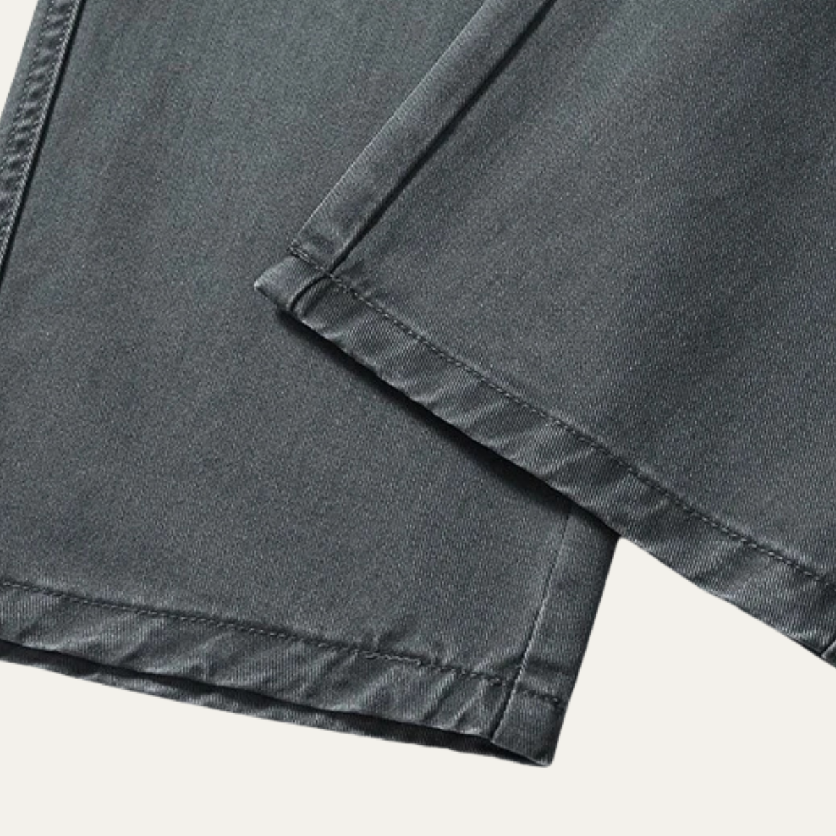 Men's Cotton Straight Leg Pants Loose Fit