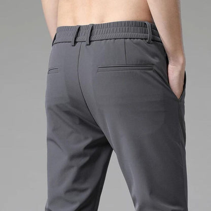 Men's Slim Fit Dress Pants Tapered Leg