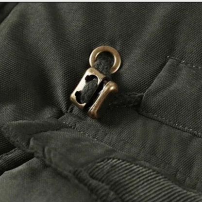 Men's Thick Hooded Parka Coat Fur Lined Warm