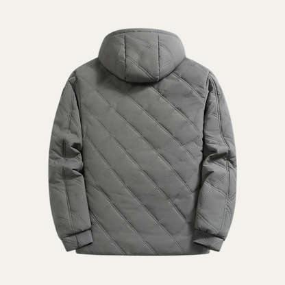Men's Thick Fleece Lined Winter Hooded Coat
