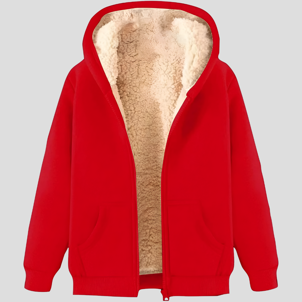 Men's Fleece Lined Winter Hoodie Jacket