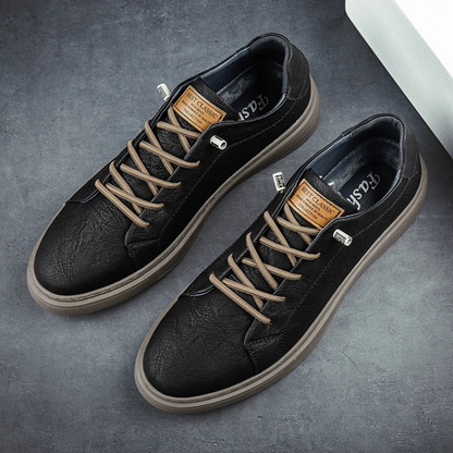 Men's Classic Shoes Lightweight Leather Brown