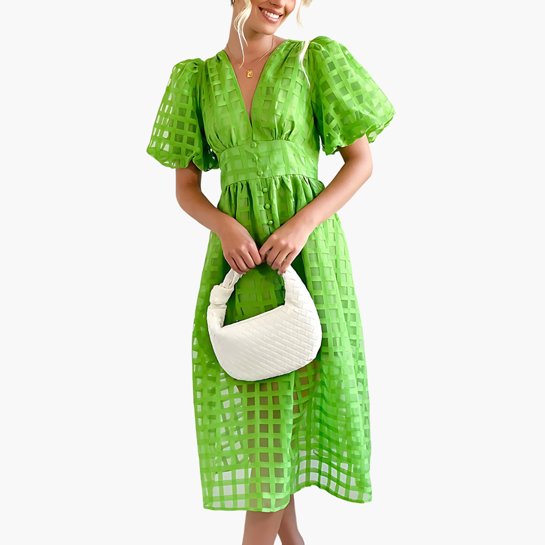 Liliana Women's Midi Dress Elegant Summer Style