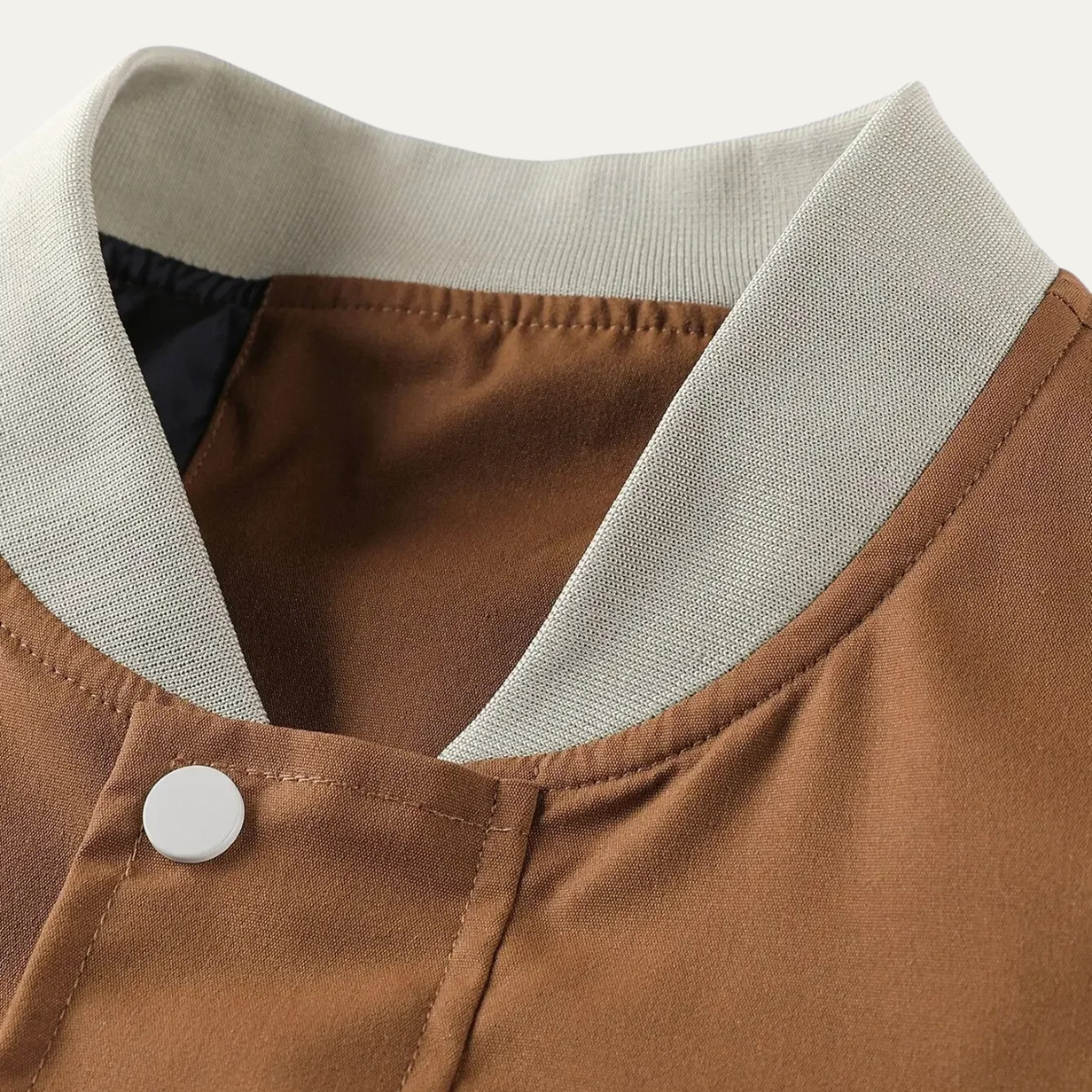 Men's Casual Zip Up Bomber Jacket