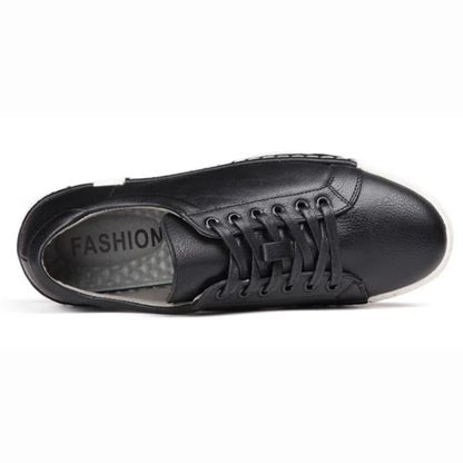 Men's Classic Lace Up Shoes Leather Brown