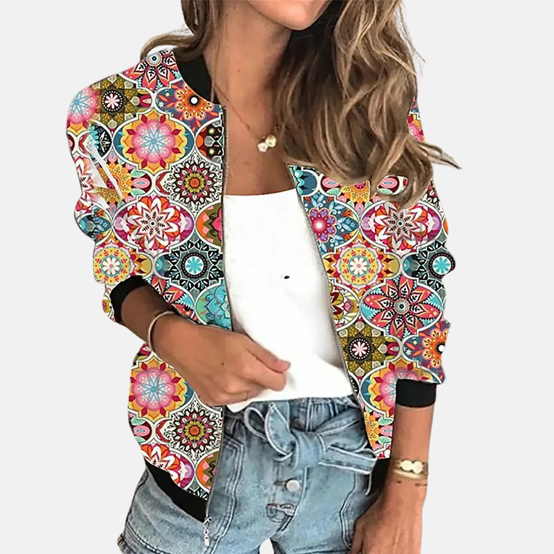 Women's Vintage Bomber Jacket