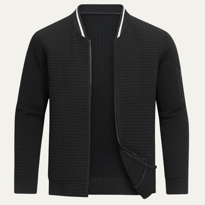Oakshade Quilted Jacket Casual Zip Up Coat - VibreMode
