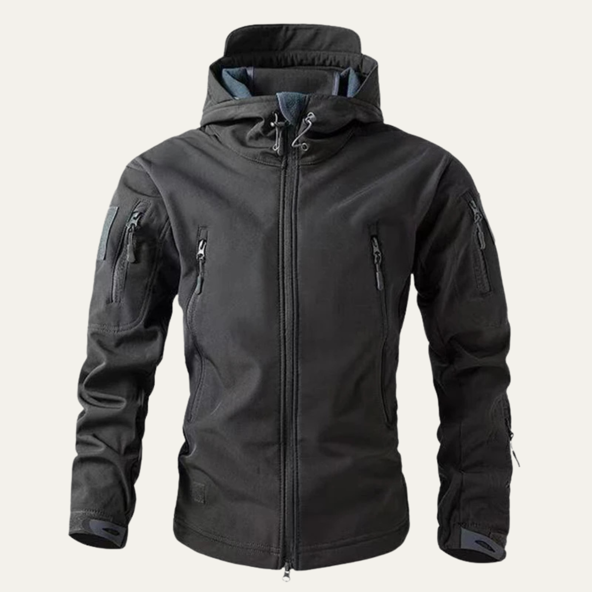 Men's Softshell Fleece Lined Windbreaker Jacket - VibreMode