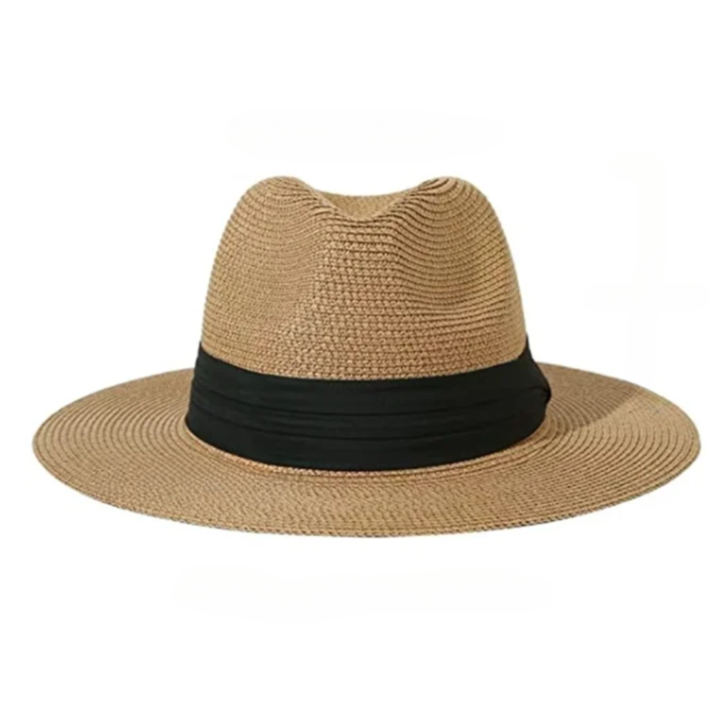Men's Panama Sun Hat Cotton Natural