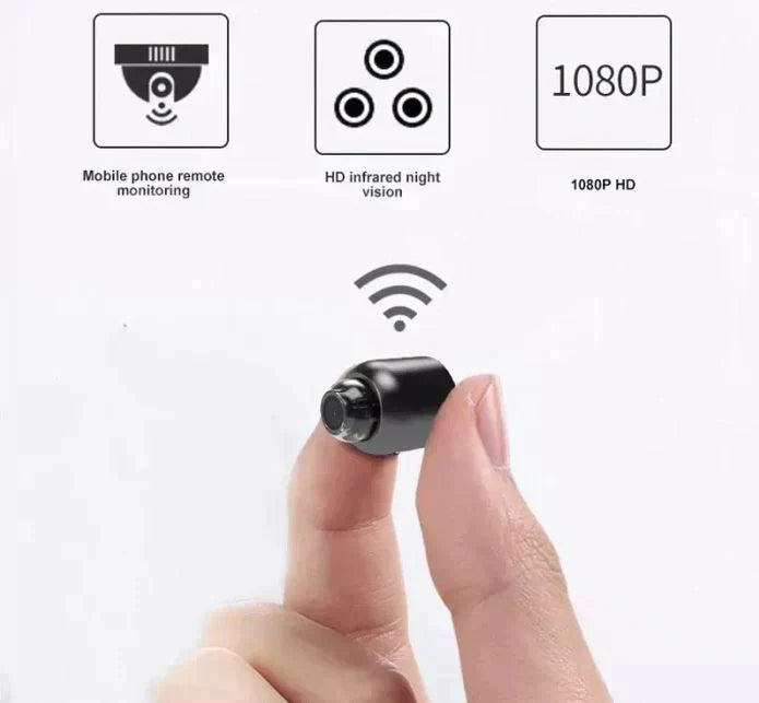 Wireless Wifi Security Camera Night Vision Compact
