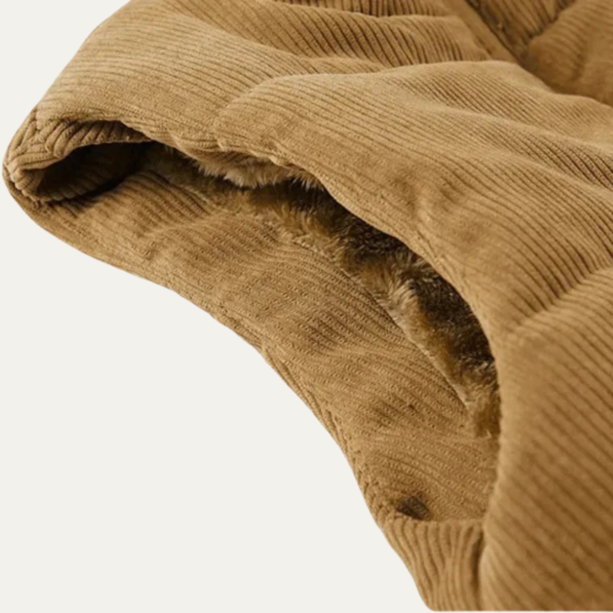 Mens Corduroy Quilted Gilet Lightweight