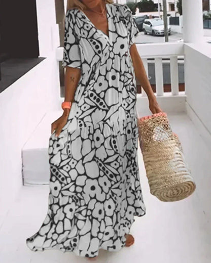 Women's Casual Dress Short Sleeves