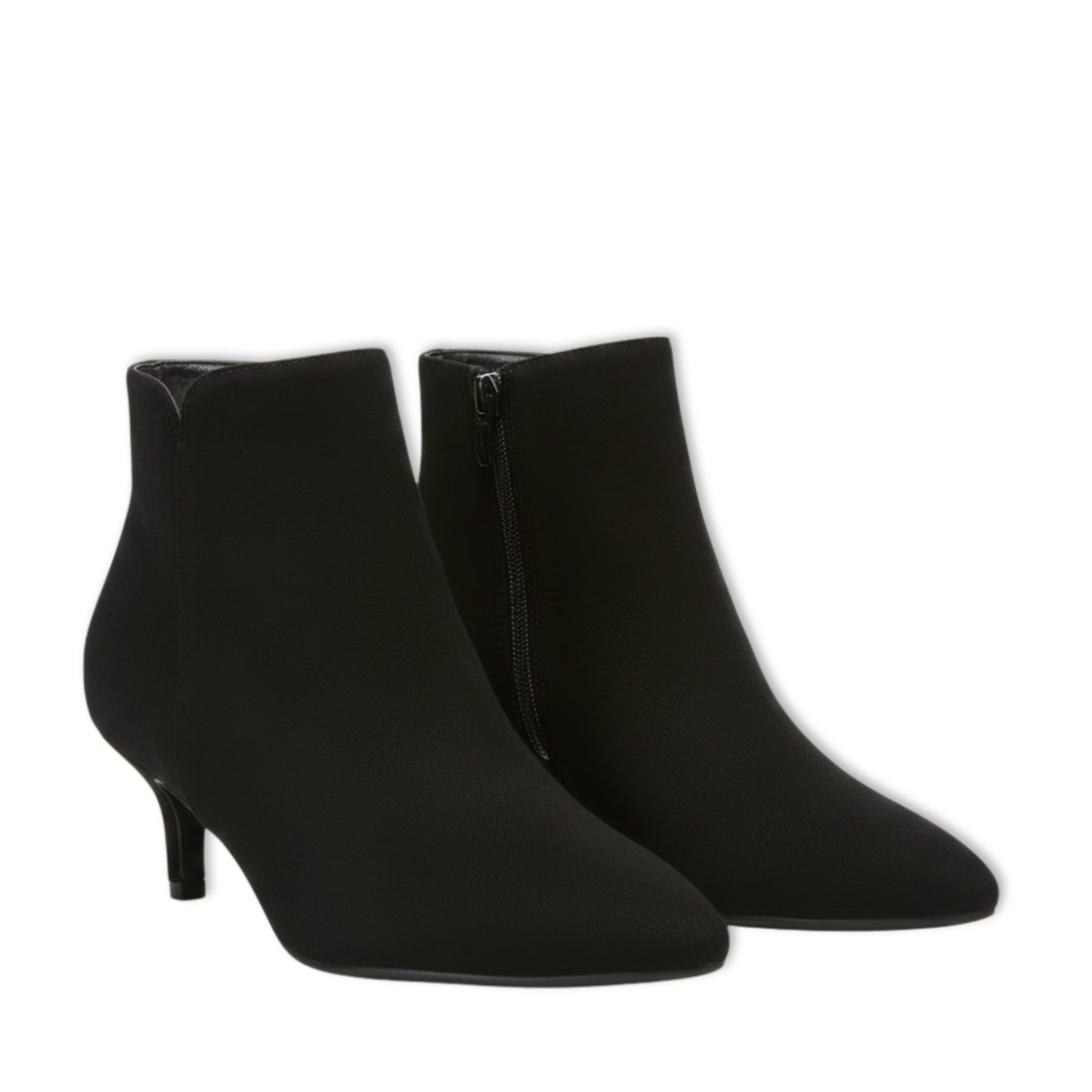 Stylish Low Heel Ankle Boots for Women Pointed Toe