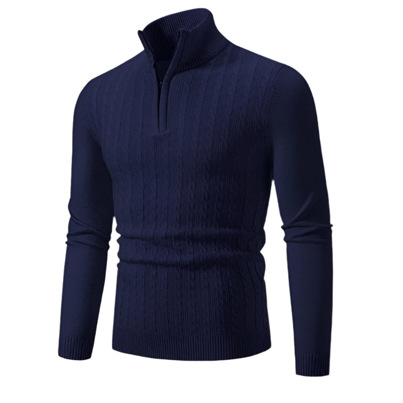 Gstaad Men's Quart Zip Sweater