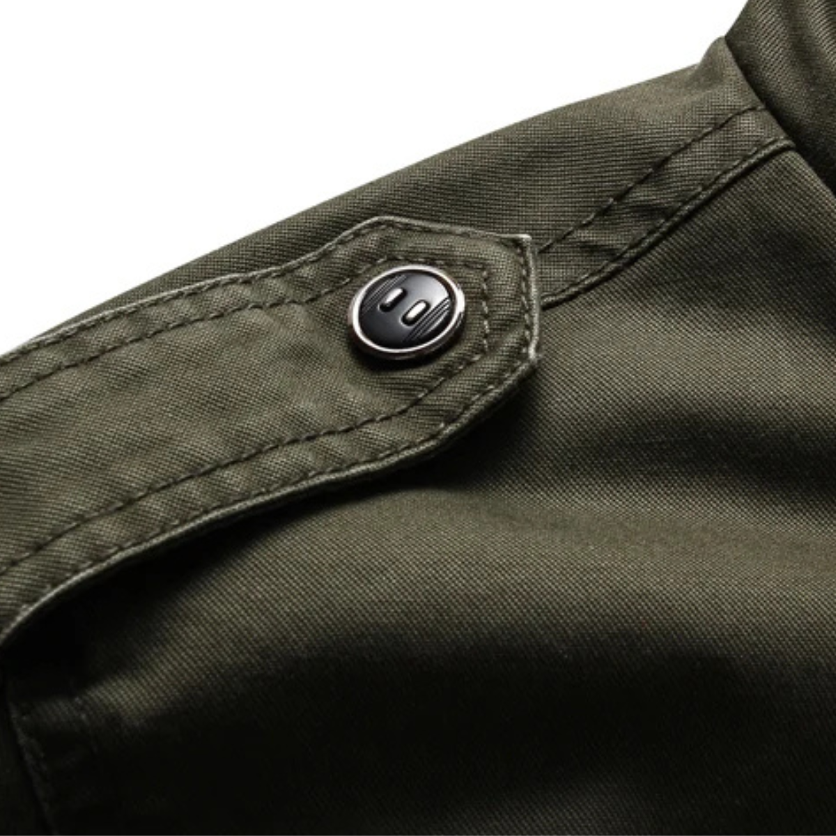 Men's Casual Military Cargo Jacket