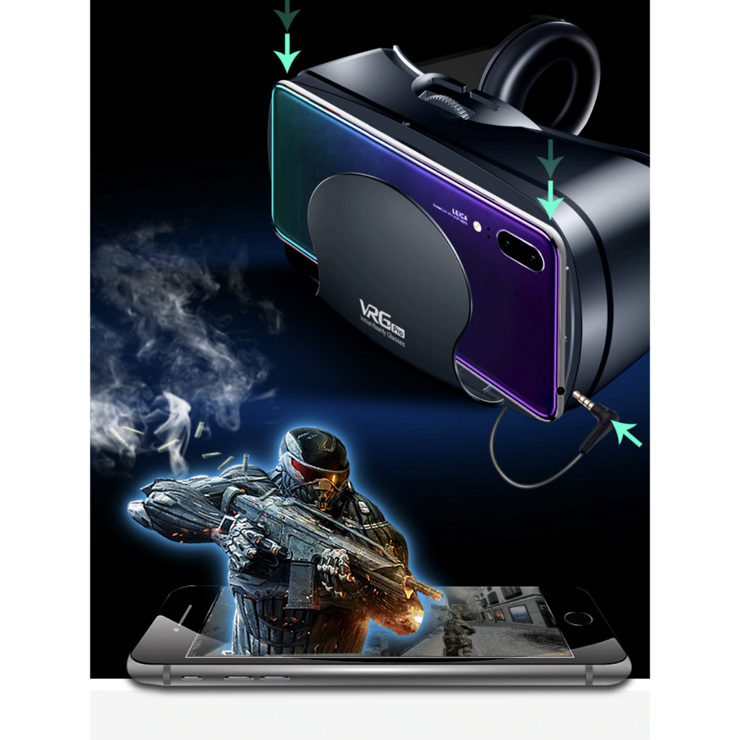 VR Headset Glasses For iPhone Android
