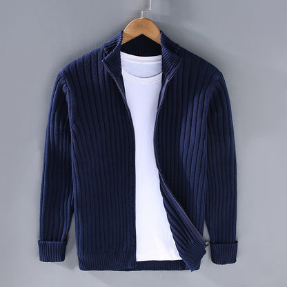 Lorenzo Men's Cotton Cardigan - VibreMode