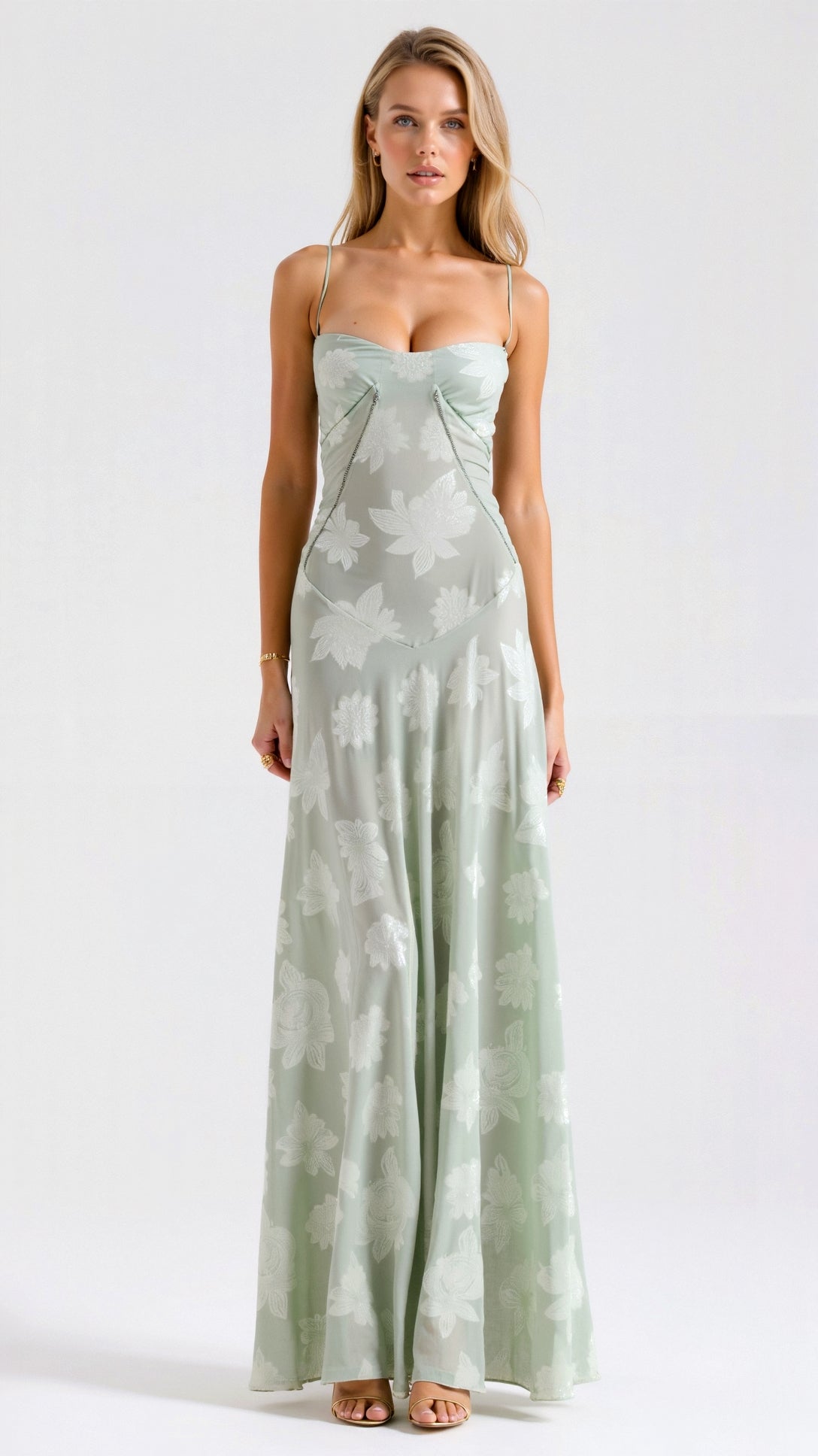 Elegant Ladies Long Maxi Wedding Dress