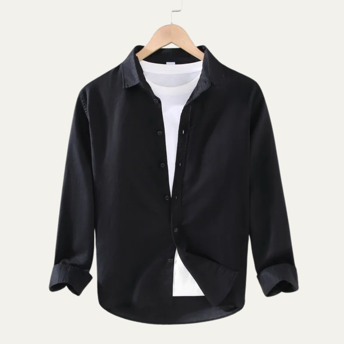 Men's Linen Cotton Casual Shirt