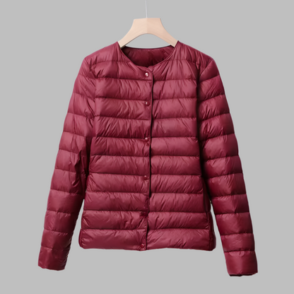 Portable Puffer Jacket Water Resistant Lightweight