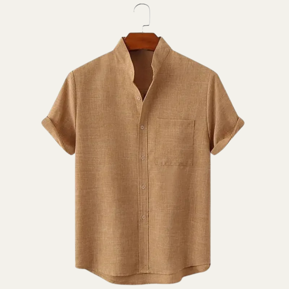 Men's Oversized Cotton Linen Shirt