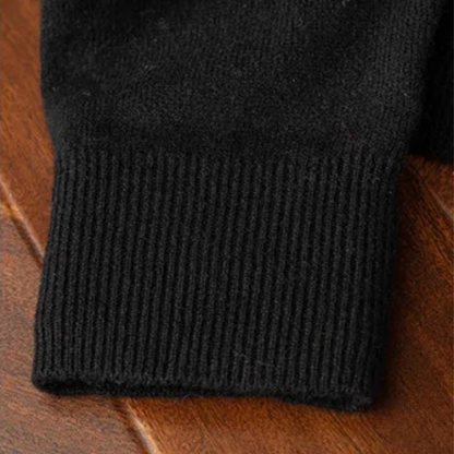 Men's Soft Knit V Neck Sweater