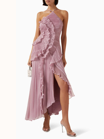 Chic Uneven Hemmed Women's Dress
