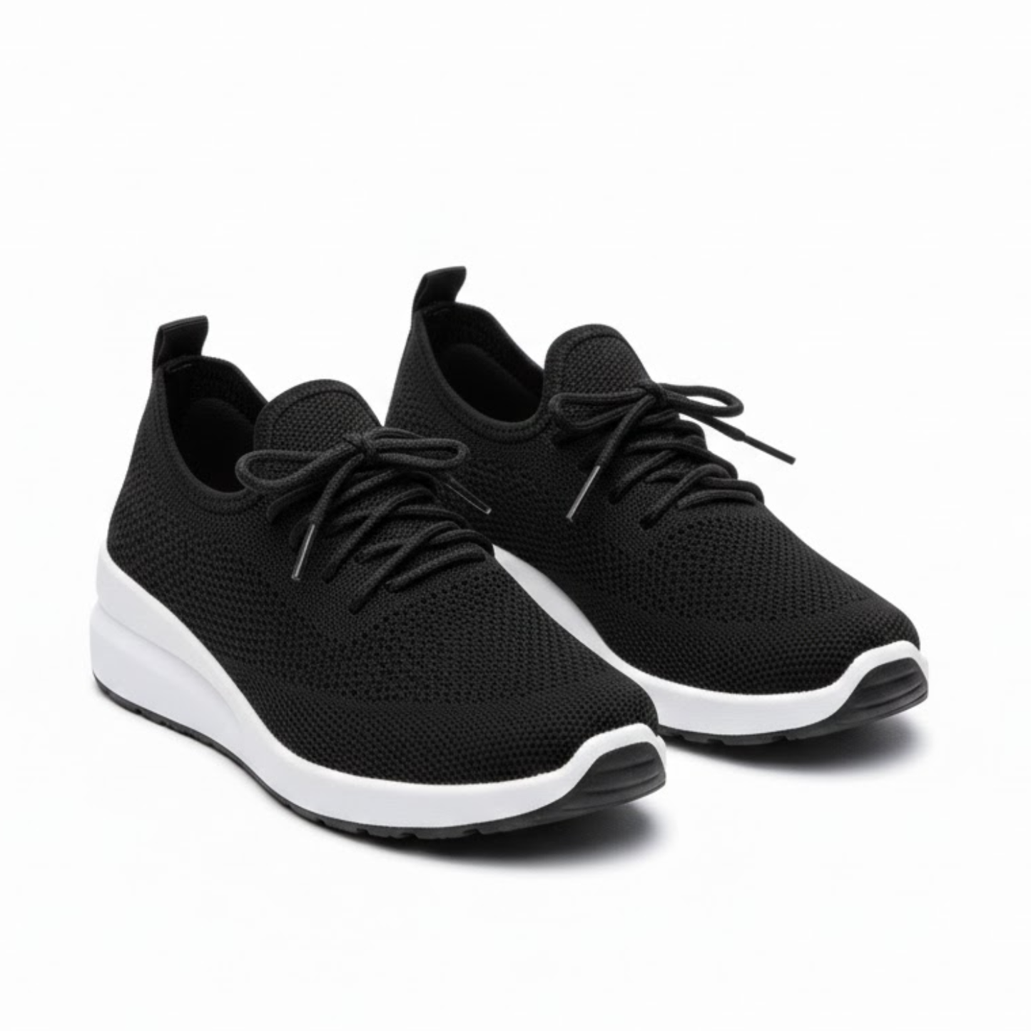 Women's Lightweight Airy Mesh Wedge Sneakers Casual Walking Shoes