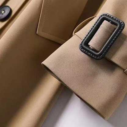 Timeless Women's Belted Spring Trench Coat