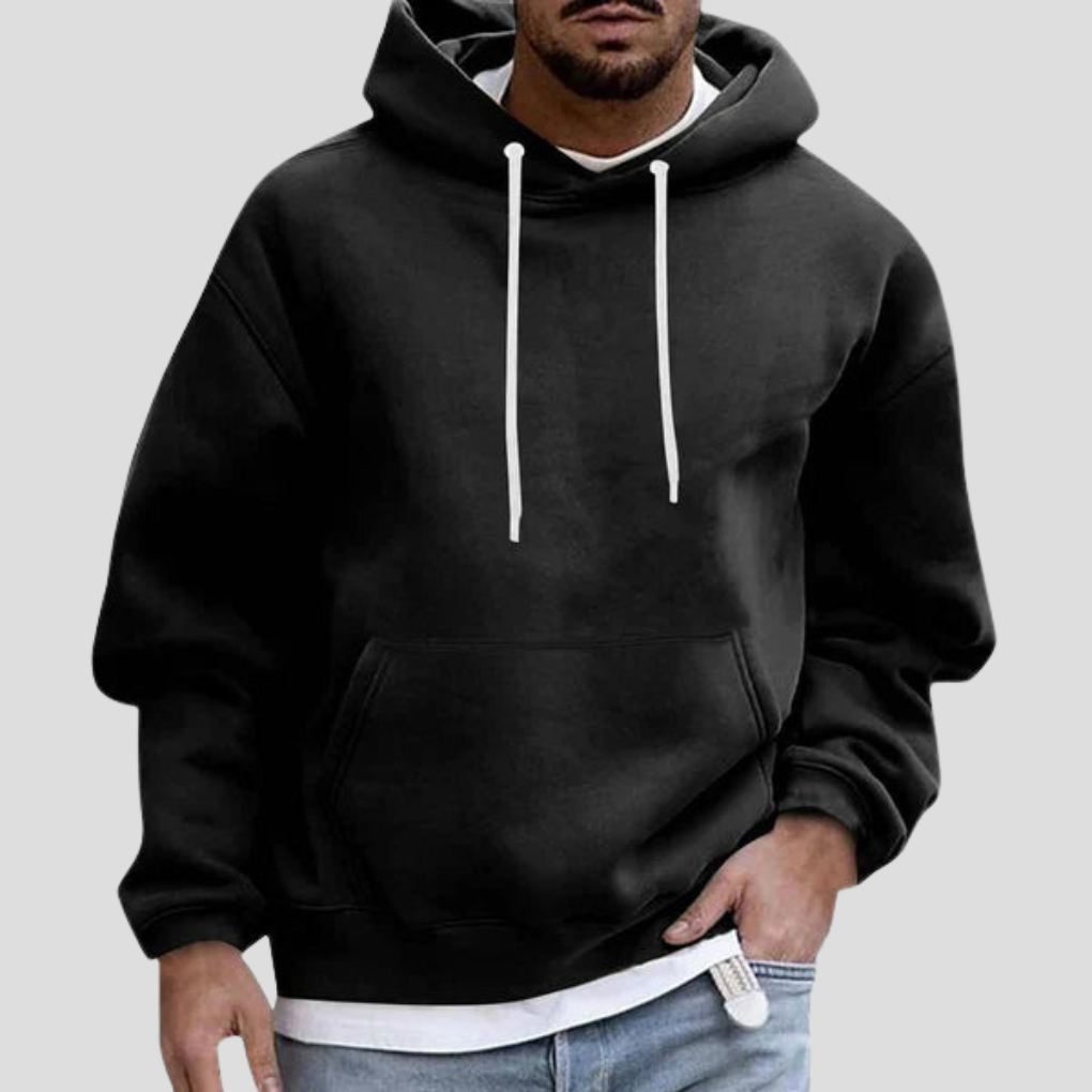 Men's Hooded Sweatshirt with Pockets