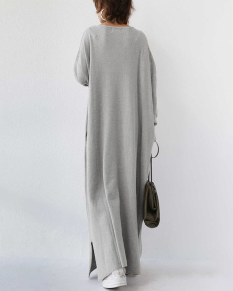 Women's Oversized Long Sleeve Winter Dress