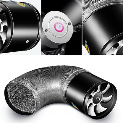 Quiet Efficient Exhaust Fan Ventilation System