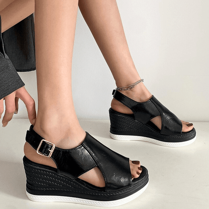 Luxury Women's Glitter Platform Sandals