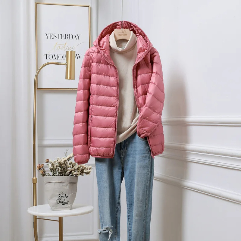Women's Puffer Jacket Lightweight Water-Resistant