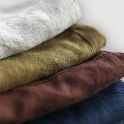 Women's Relaxed Linen Blouse
