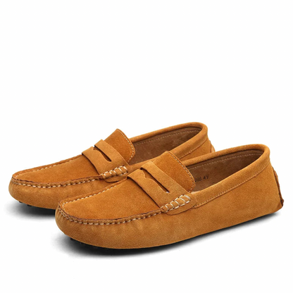 Men's Leather Loafers Brown
