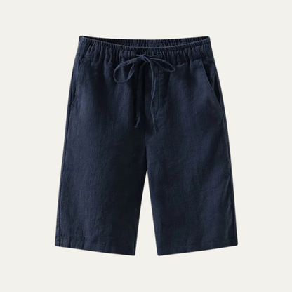 Men's Linen Beach Shorts Lightweight