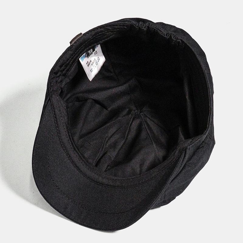 Men's Flat Cap Vintage Style Cotton