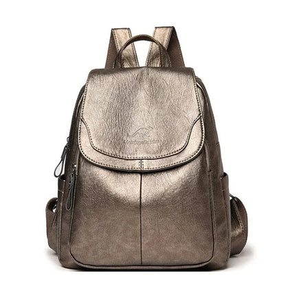Women's Leather Backpack Timeless Style