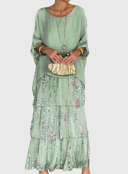 Boho Chic Flowy Maxi Dress for Women