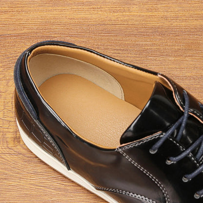 Premium Leather Low Top Shoes