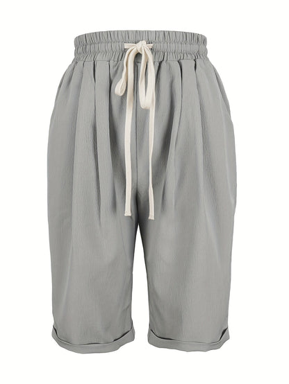 Women's Cropped Pull-On Shorts