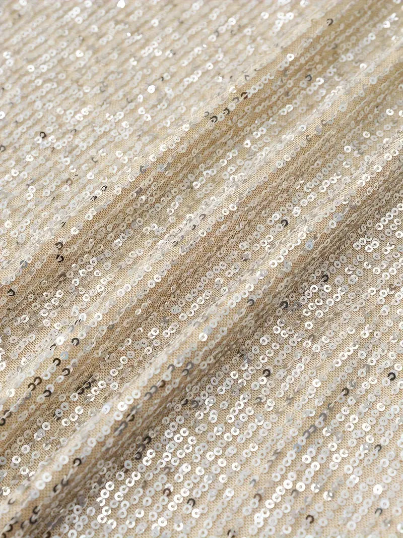 Glittery Evening Party Dress