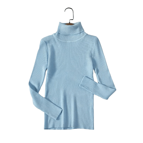 Women's Classic Turtleneck Sweater - VibreMode