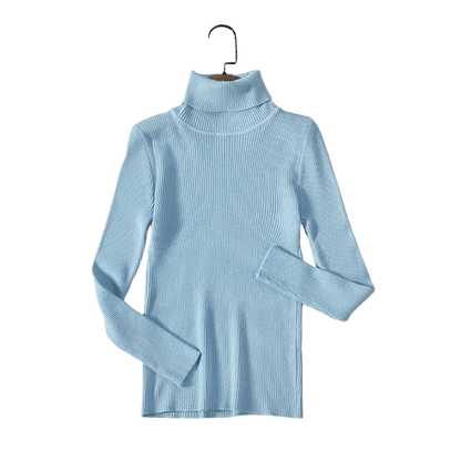 Women's Classic Turtleneck Sweater - VibreMode