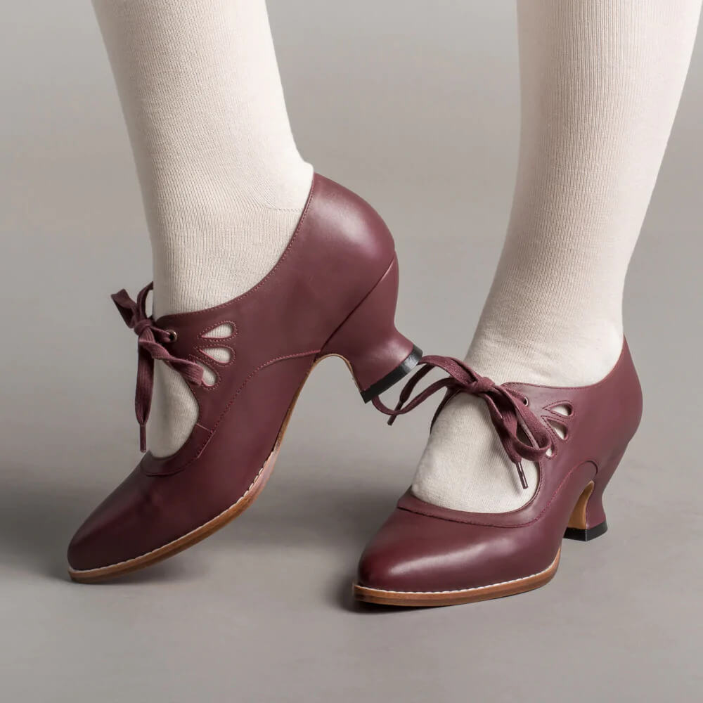 Women's Lace-Up Cut Out Heels