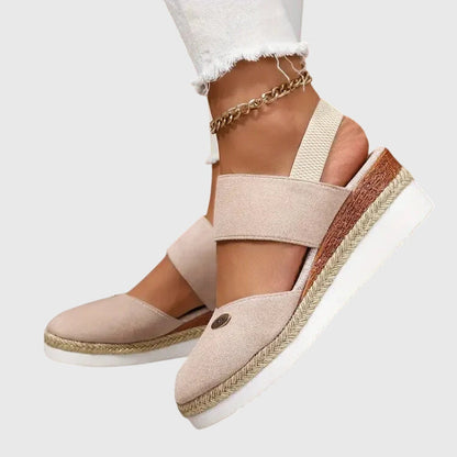 Relaxed Fit Womens Summer Espadrille Sandals