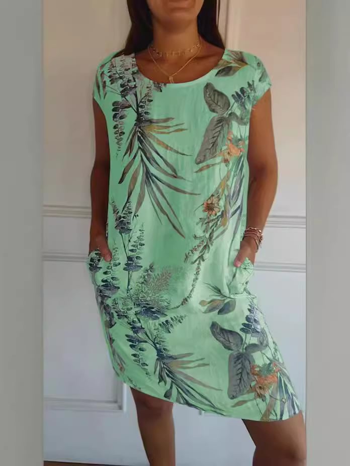 Floral Easy Fit Summer Dress