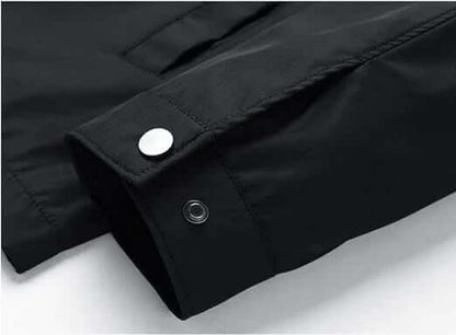 Men's Waterproof Winter Jacket Insulated Warm Black