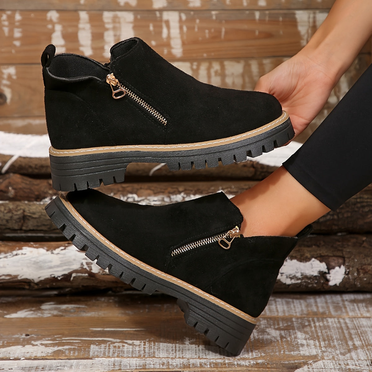 Comfortable Women's Ankle Boots with Arch Support